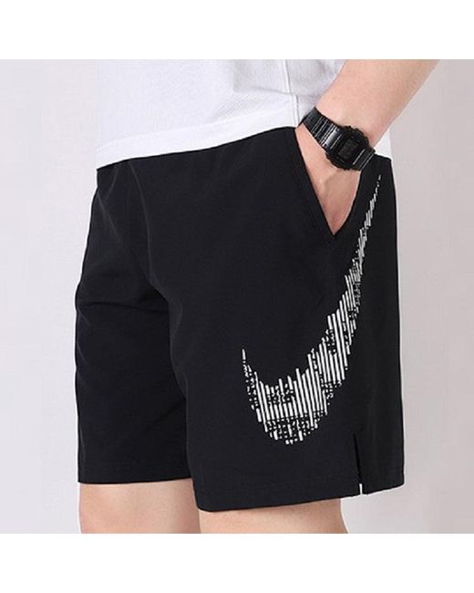 Nike Blue Dry Flex Logo Woven Sports Short for men