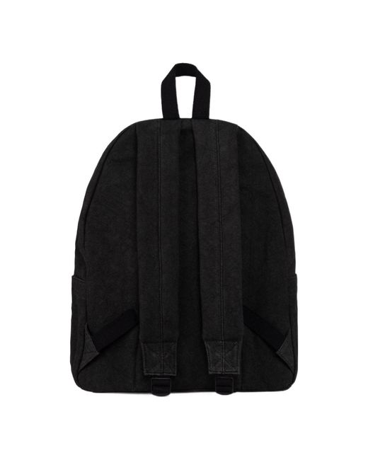 Stussy Black Canvas Backpack for men