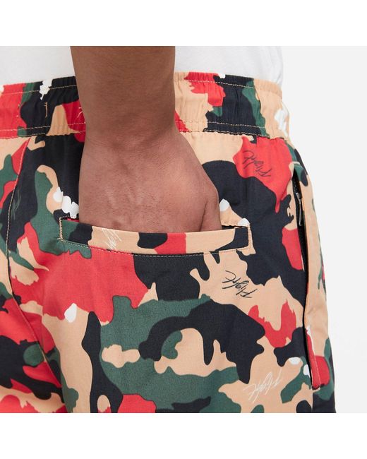 Nike Red Flight Heritage Cargo Pants for men