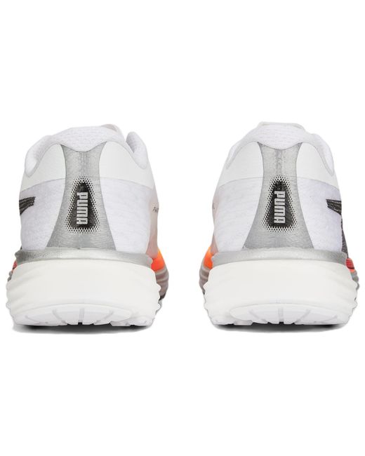 PUMA White Deviate Nitro 2 Sunset Glow' for men