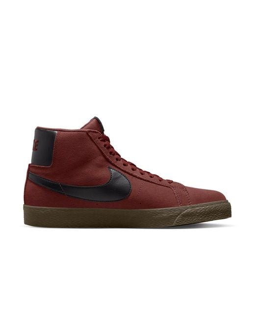 Nike Brown Zoom Blazer Mid Sb 'Oxen' for men