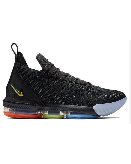 nike men black lebron xvi