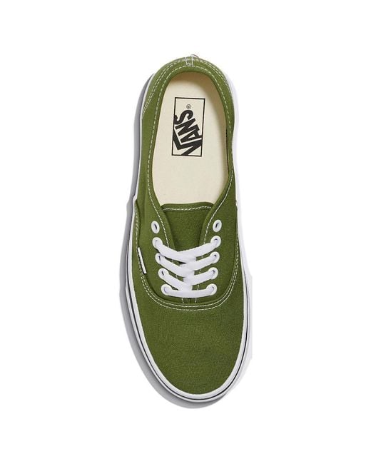 Vans Green Authentic 'Pesto' for men