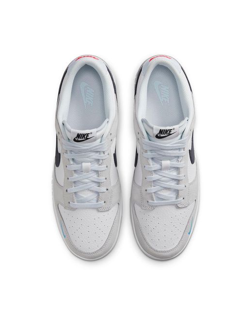 Nike Blue Dunk Low Shoes for men