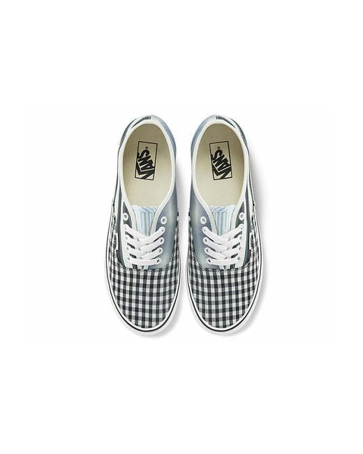 Vans White Authentic 'Prep Retro Checkerboard' for men