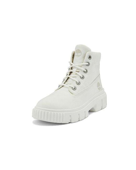 Timberland White (Wmns) Greyfield Canvas Boot