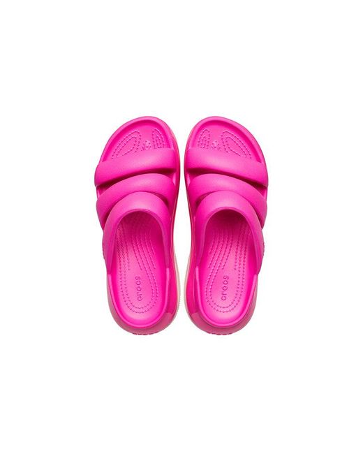 CROCSTM Pink Mega Crush Triple Strap for men
