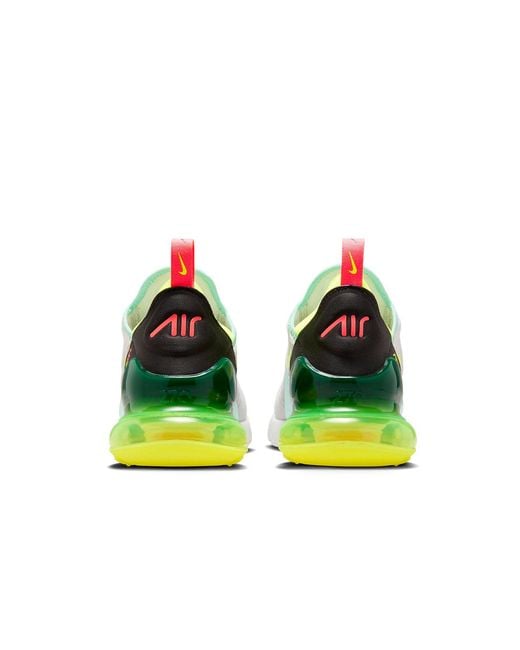 Nike White Air Max 270 'Vast Hot Lava' for men