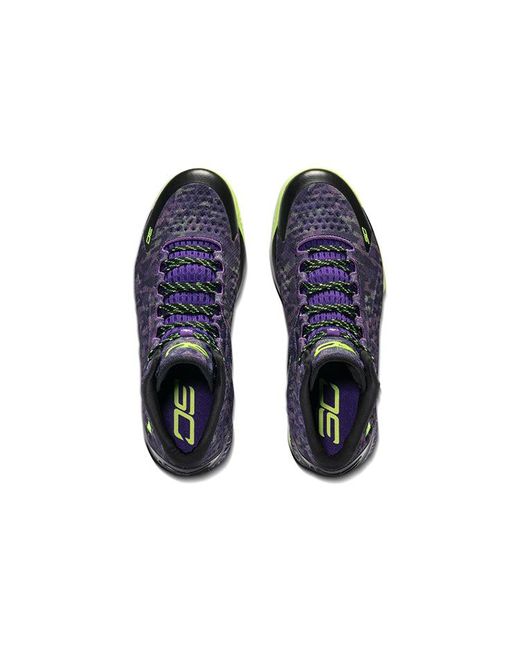 Under Armour Blue Curry 1 Retro 'Dark Matter' for men