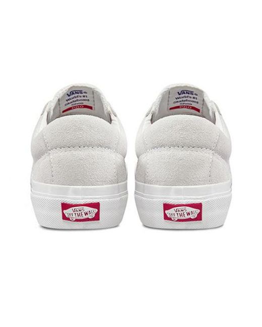 Vans White Saddle Sid Pro 'Marshmallow' for men