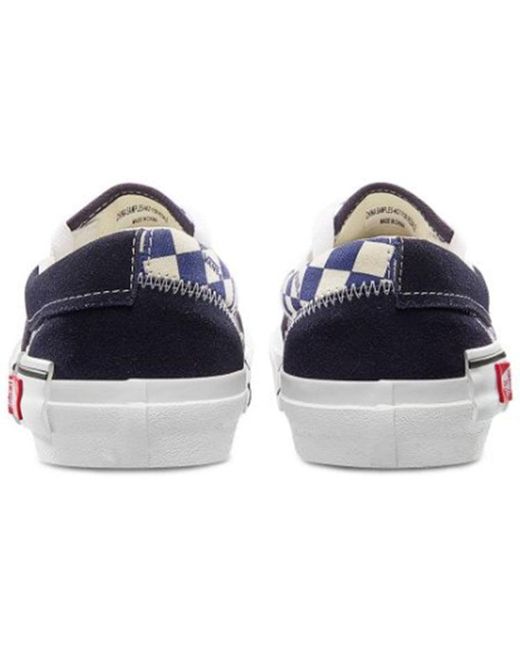 Vans Blue Slip-On Cap 'Checkboard/ for men