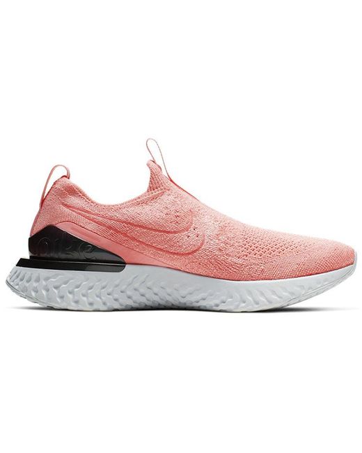 Nike Pink (Wmns) Epic Phantom React Flyknit 'Bright Melon'