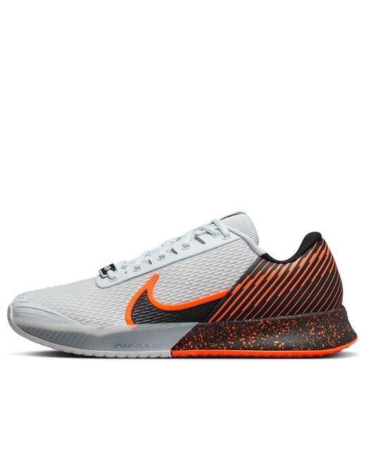 Nike Brown Court Vapor Pro 2 Hc Premium 'Pure Platinum Hyper Crimson' for men
