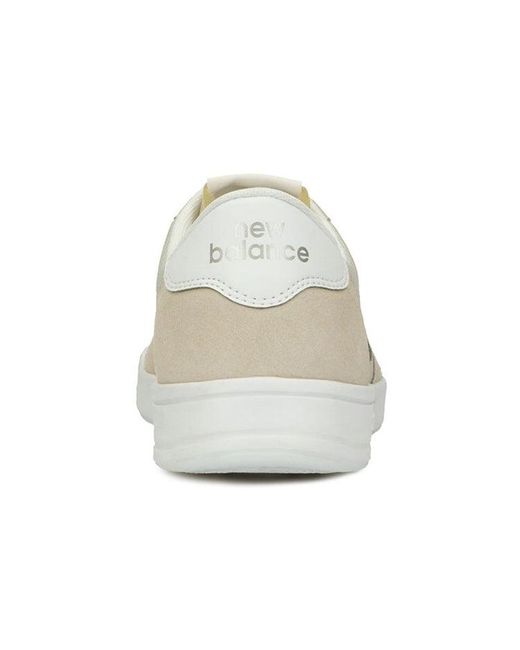 New Balance White Ct30 Series Low Top Retro Skate Shoes for men