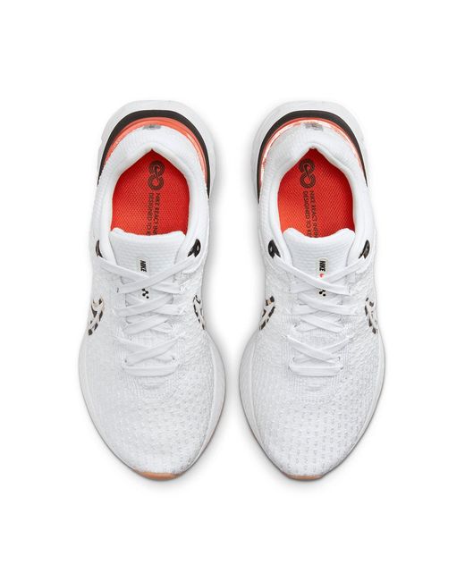 Nike White (Wmns) React Infinity Run Flyknit 3 'Leopard'