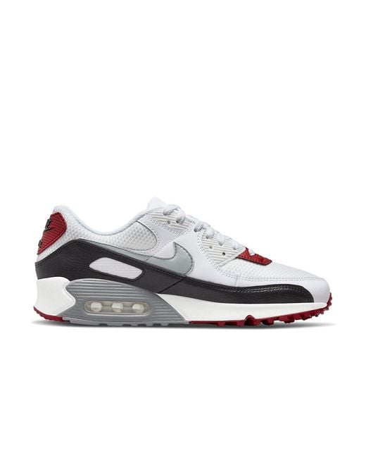 Nike Air Max 0 Low Tops Retro White Red for men