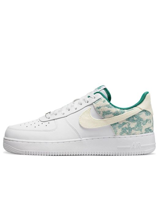 Nike White Air Force 1 '07 Lv8 'Neptune Camo' for men