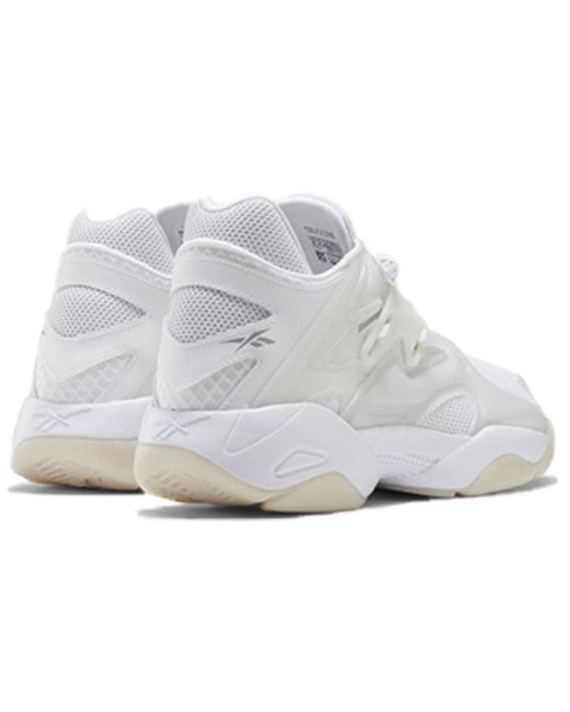 Reebok White Pump Court Porcelain' for men