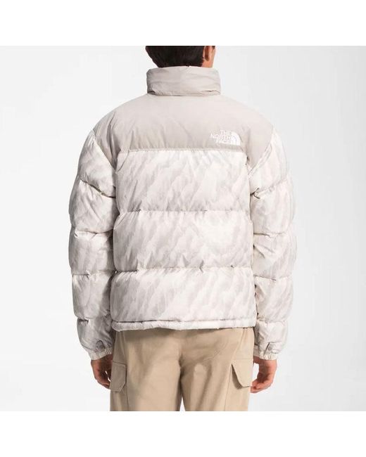 The North Face Gray 1996 Retro Nuptse 700 Jacket for men