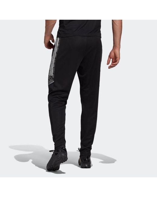Adidas Black Con21 Tk Pnt Soccer/Football Casual Sports Long Pants for men