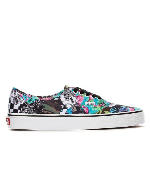Vans Blue Authentic Mash Up for men