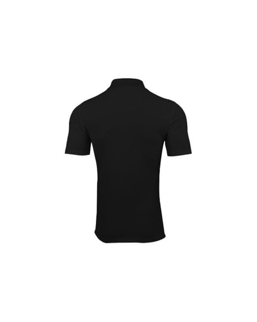 Under Armour Black Sports Lapel Training Short Sleeve Polo Shirt for men