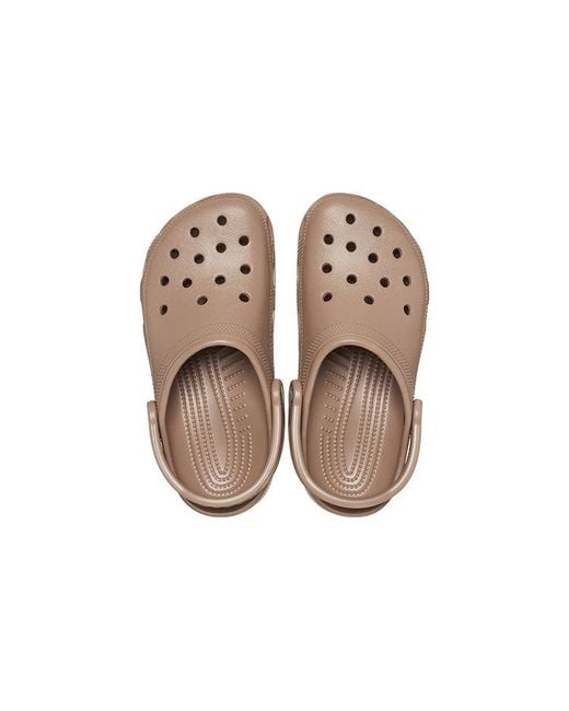 CROCSTM Brown Classic Clogs
