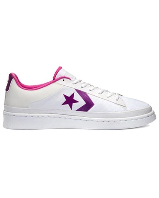 Converse White Pro Leather Mid 'raise Your Game' for men