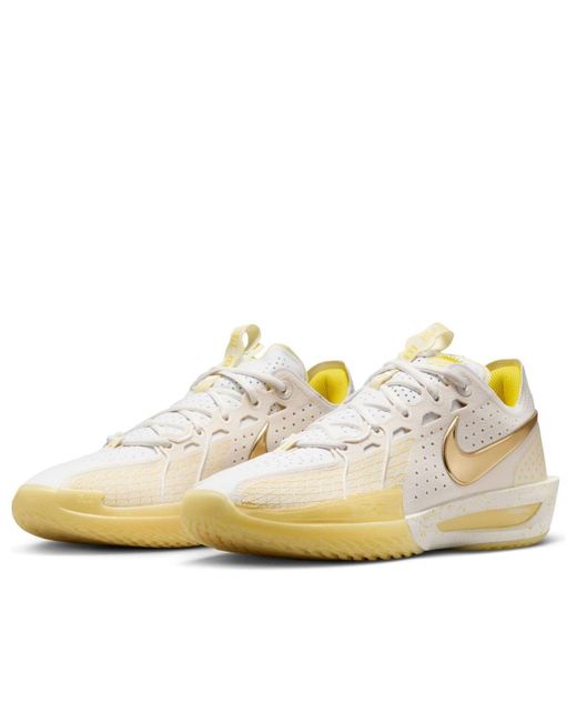Nike Natural Air Zoom Gt Cut 3 Jordan Poole Pe 'Pale Ivory Metallic' for men