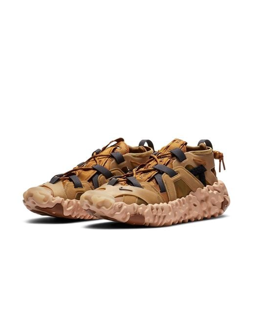 Nike Brown Ispa Overreact Sandal 'Club' for men