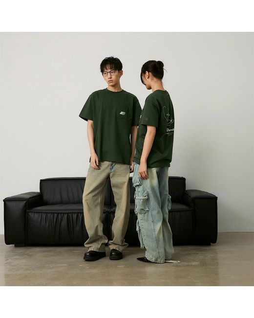 New Balance Green X Tombonia Graphic T-Shirt Lifestyle