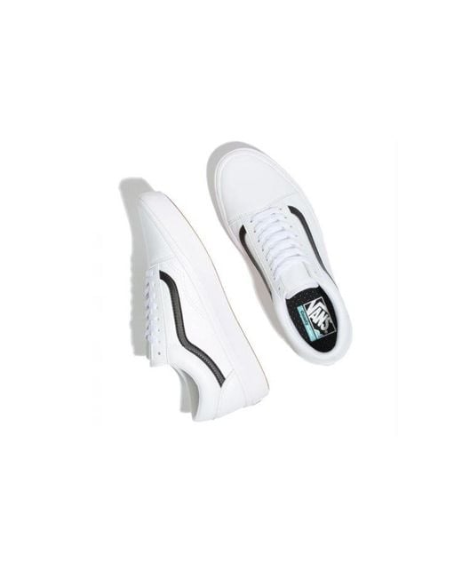 Vans White Comfycush Old Skool 'Classic Tumble for men