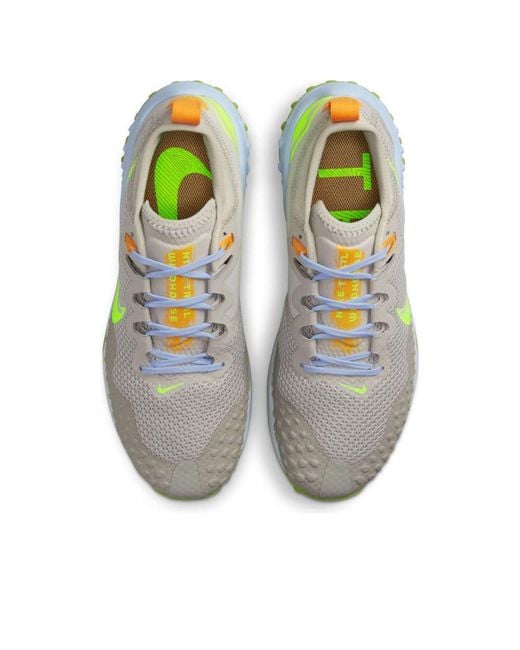 Nike White Wildhorse 7 'Light Iron Ore Volt' for men