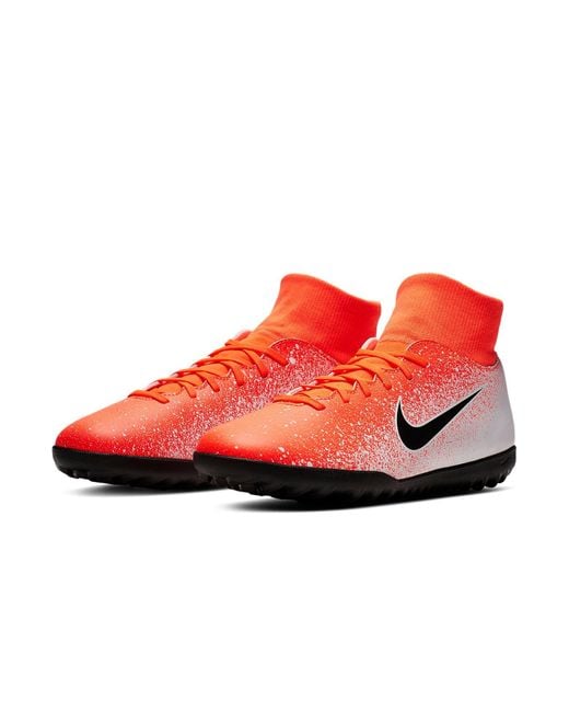 Nike Red Mercurial Superfly 6 Club Turf for men
