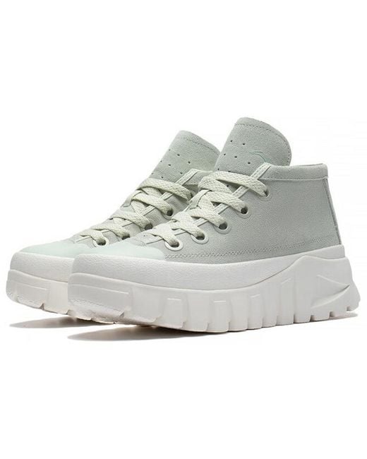 Li-ning Gray (Wmns) Leather Boot