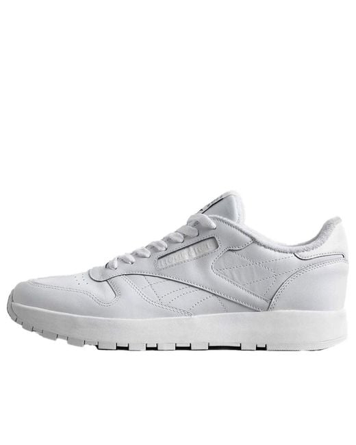 Reebok White Maison Margiela X Classic Leather Tabi for men