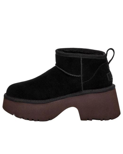 Ugg Black (Wmns) Classic Ultra Mini New Heights