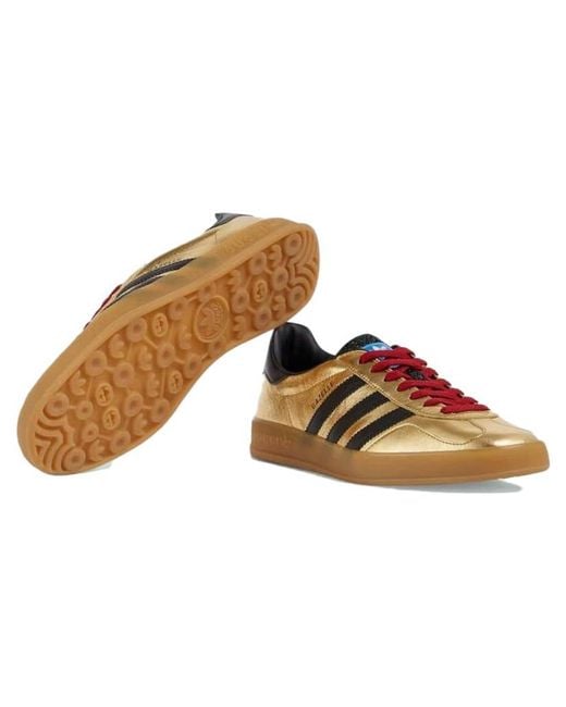 Gucci Brown Adidas X Gazelle 'Metallic' for men