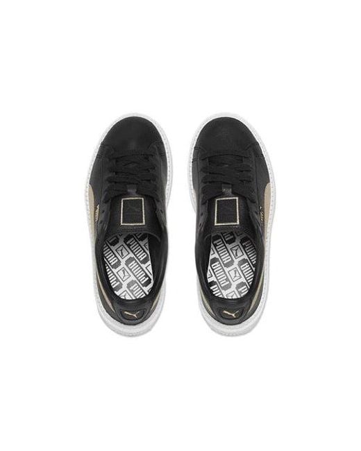 PUMA Black (Wmns) Platform Trace Varsity'