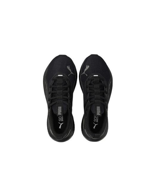 PUMA Black Scorch Runner Castlerock' for men