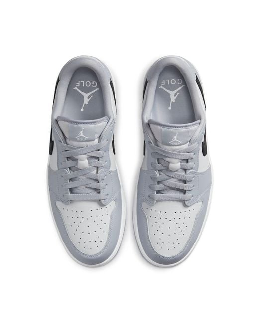 Nike Gray 1 Low Golf 'Wolf' for men
