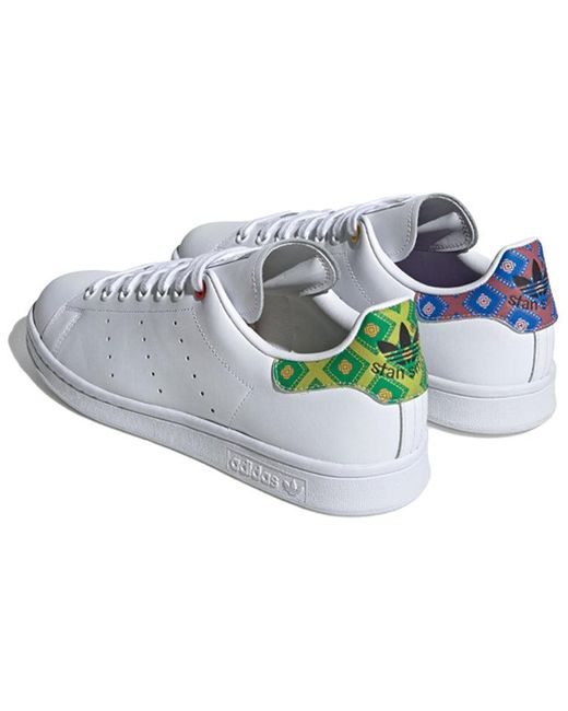 Adidas White Stan Smith Aztec' for men