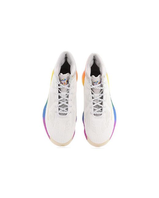 Adidas White D Rose 'Pride Pack' for men