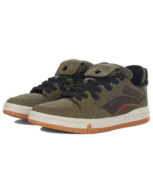 Li-ning Brown Pro Version Skateboarding Shoes for men