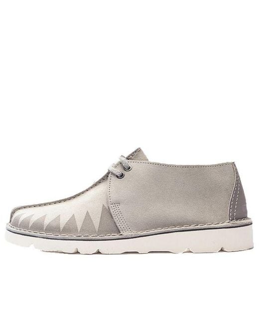 Clarks Originals X Neighborhood Desert Trek Ankle Shoes in White