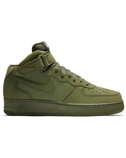Nike Green Air Force 1 Mid '07 'Legion' for men