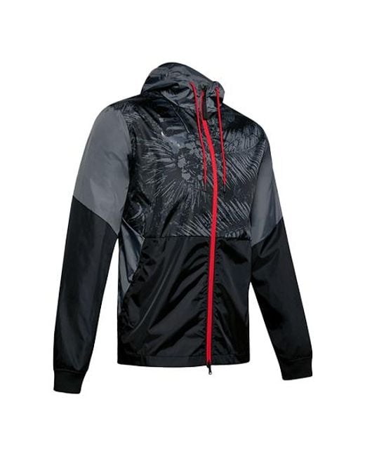 Under Armour Blue Project Rock Legacy Windbreaker Jacket 1351527-001 for men