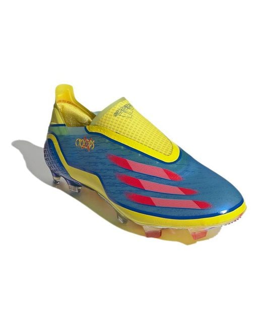 Adidas Blue Marvel X X Ghosted+ Fg 'Cyclops' for men