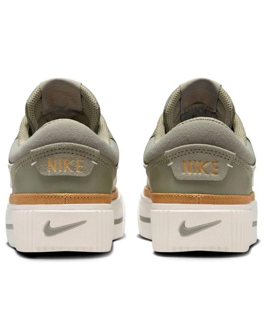Nike Green (Wmns) Court Legacy Lift 'Light Army'