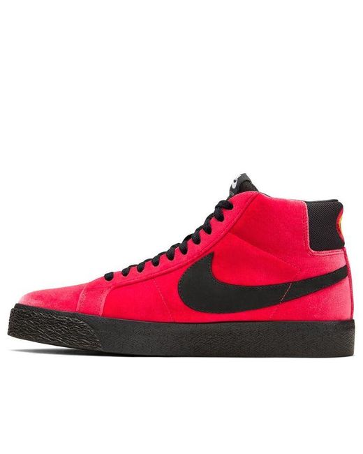 Nike Kevin Bradley X Zoom Blazer Mid Iso Sb Skateboard 'hell' in Red for  Men | Lyst